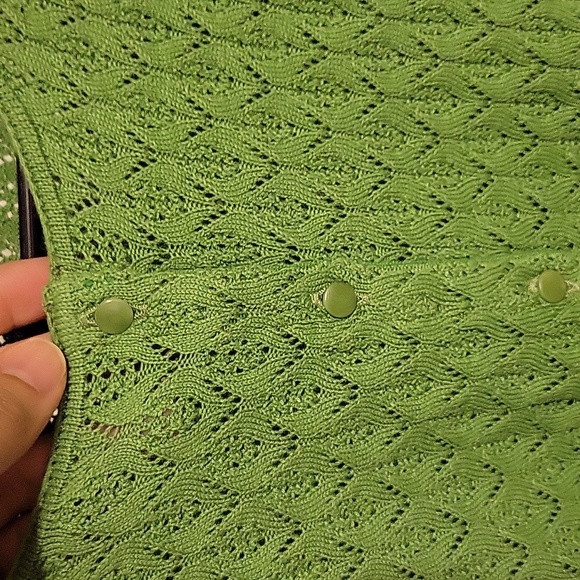 Sezane Adela 100% Organic Cotton Cardigan - Picture 6 of 10